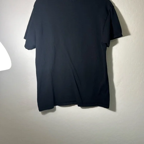 Genuine Merchandise Black Tee with Multicolor Graphic - Picture 4 of 6